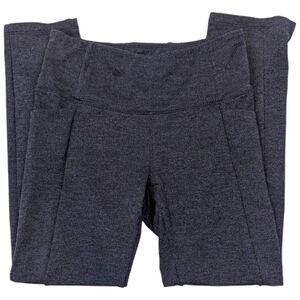 Athleta Mercer Herringbone Tight Leggings Womens Small Blue Size Pockets